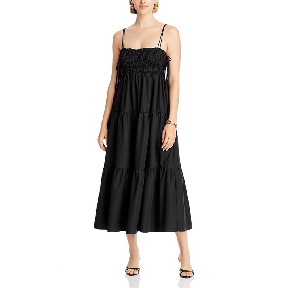 Aqua (Bloomingdale’s) smocked dress